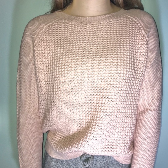 Basic Rose Textured Sweater - Picture 2 of 3